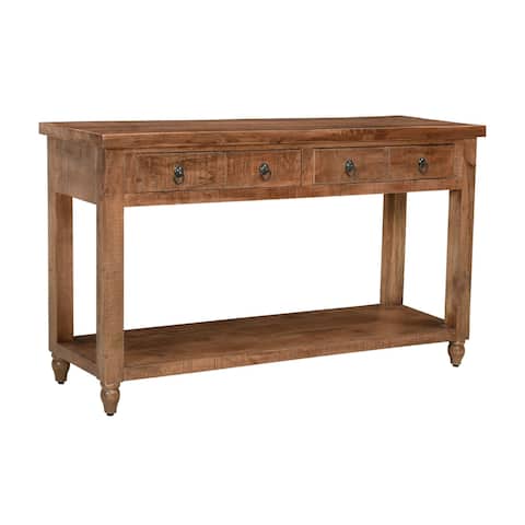 Millstone Two Drawer Console Table