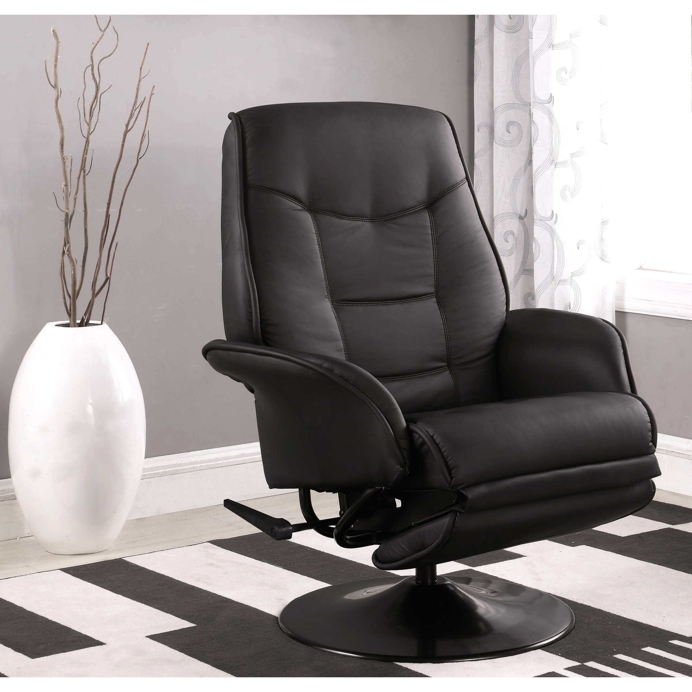 glider chair with footrest