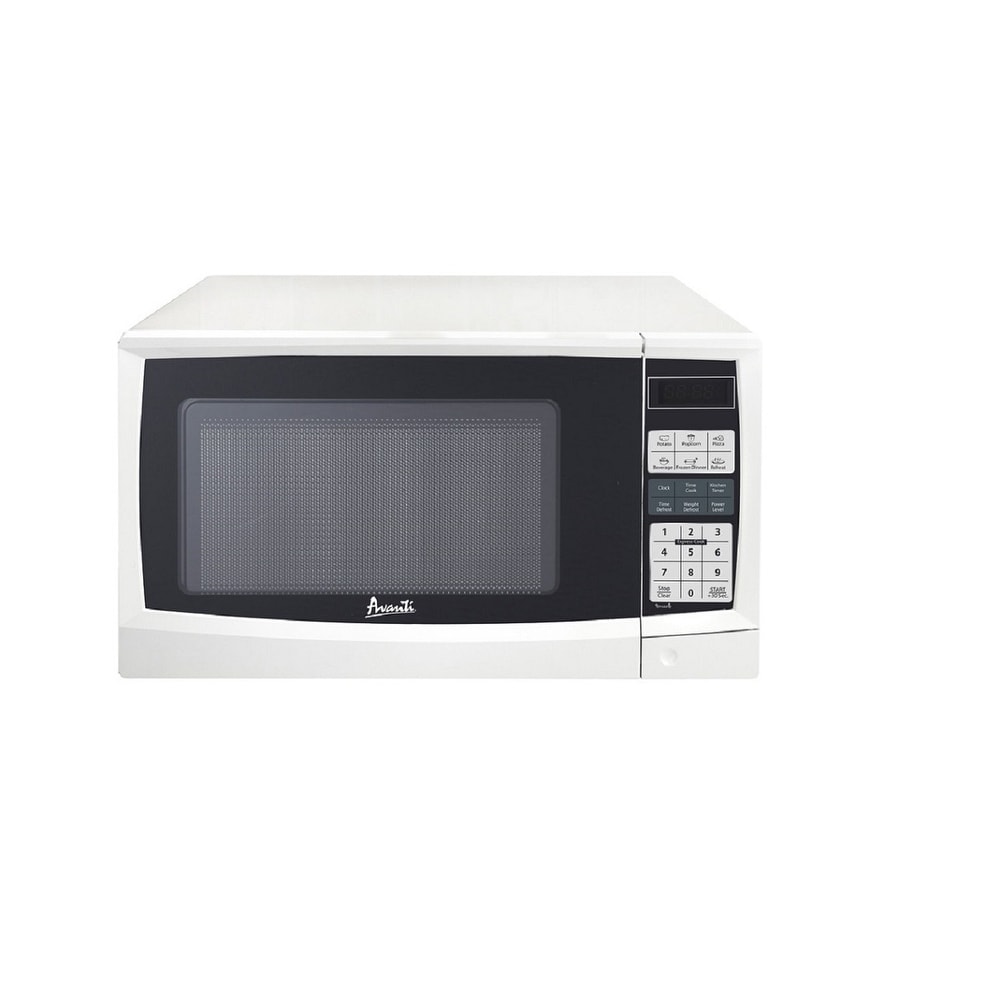 Avanti 18 in. 0.7 cu.ft Countertop Microwave with 10 Power Levels - White