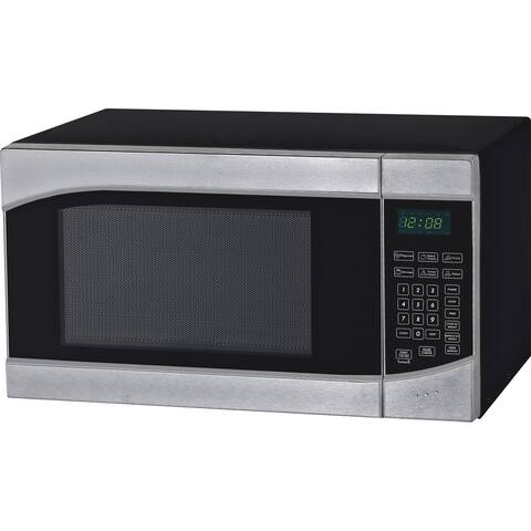 Avanti MT9K3S 0.9 Cu. Ft. Touch Microwave Oven - Stainless Steel/Black