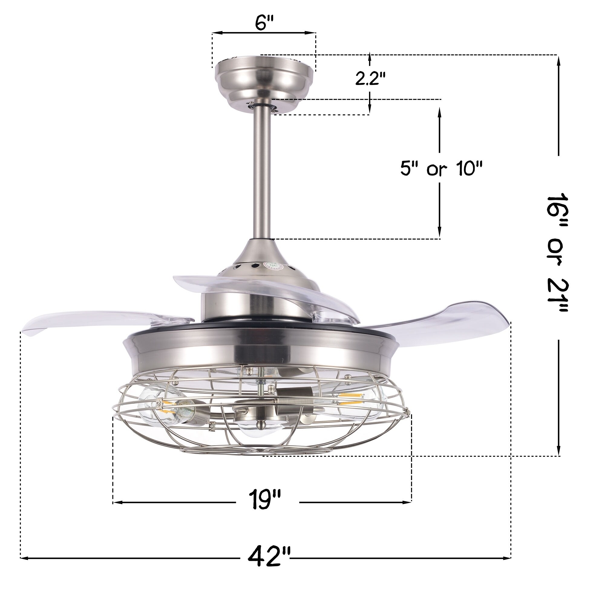 42 Modern Retractable Ceiling Fan With Remote Retractable Ceiling Fan With Remote
