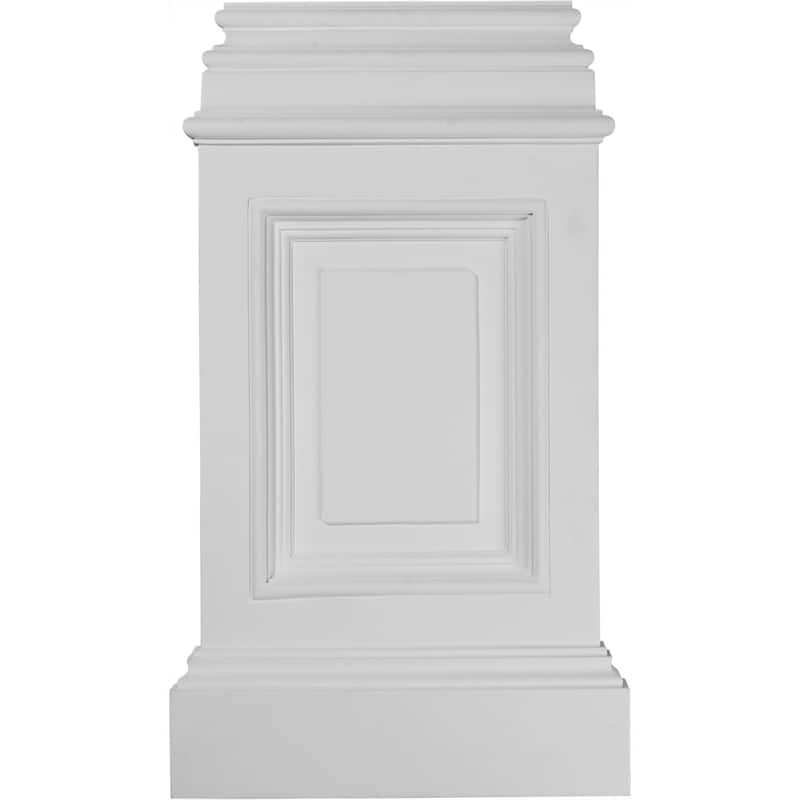 14 3/8"W x 2 1/2"D x 24 3/4"H (Top: 10 7/8"W x 1"P) Classic Large Pedestal Base