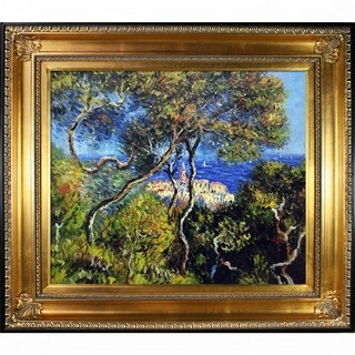 Seen from The Marsh with Florentine Gold Framed Oil Painting overstockArt Poplars on The Banks of The River Epte 31 x 27, Seen from The Marsh with Florentine Gold Framed Oil Painting overstockArt Poplars on The Banks of The River Epte 31 x 27,