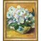 La Pastiche Christmas Roses, 1883 By Claude Monet With Gold Verona Bead 