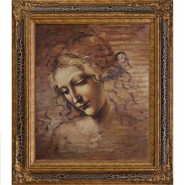 La Pastiche Female Head (La Scapigliata) By Leonardo Da Vinci With ...