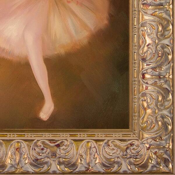 Shop La Pastiche Star Dancer On Stage By Edgar Degas With Gold
