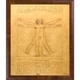 La Pastiche by overstockArt Vitruvian Man by Leonardo Da Vinci with ...