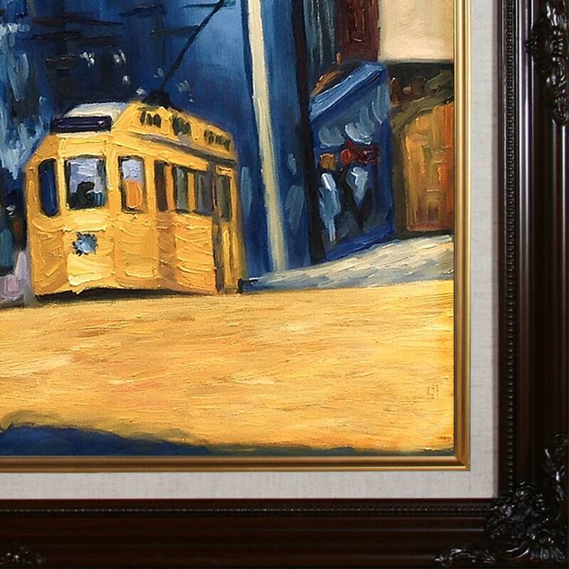 La Pastiche Yonkers, 1916 by Edward Hopper with Cherry and Gold Vintage