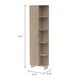 TUHOME Urano Bathroom Cabinet / Linen Cabinet - Thumbnail 12