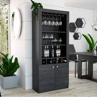 TUHOME Montenegro Bar Cabinet - N/A