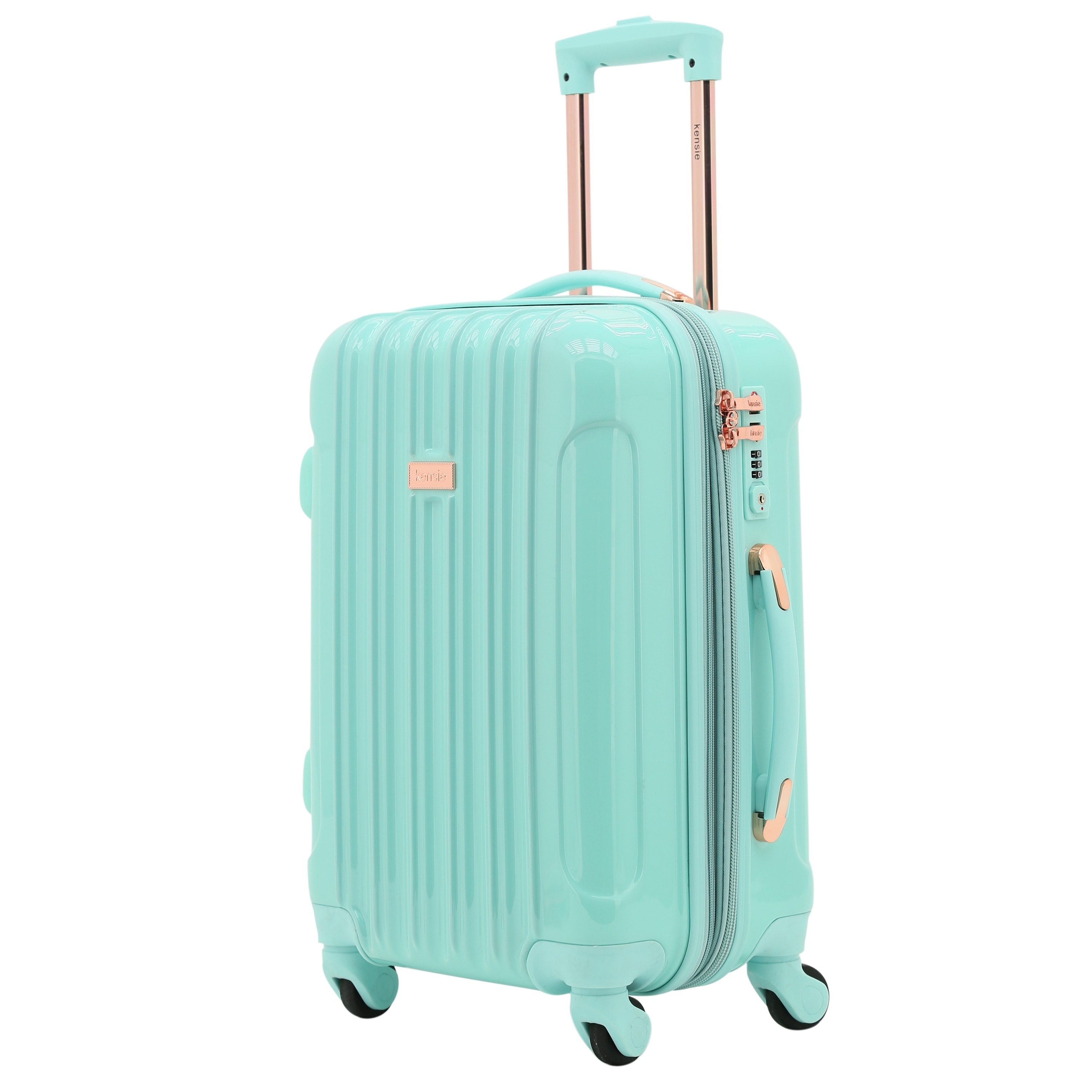 kensie 20 in expandable spinner carry on