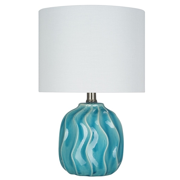 Catalina Lighting Teal Ceramic Accent Lamp 15 25 21877 000 N A Catalina Lighting Teal Ceramic Accent Lamp 15 25 21877 000 N A