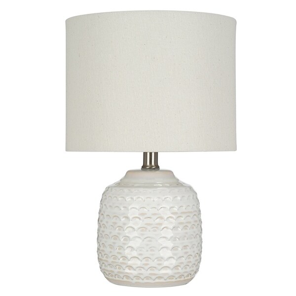 Catalina Lighting White Ceramic Accent Lamp 15 25 21876 000 N A Catalina Lighting White Ceramic Accent Lamp 15 25 21876 000 N A