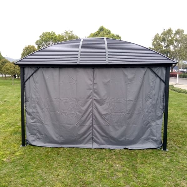 Shop Aleko Uv Protective Polyester Curtain Panels For Hardtop Roof
