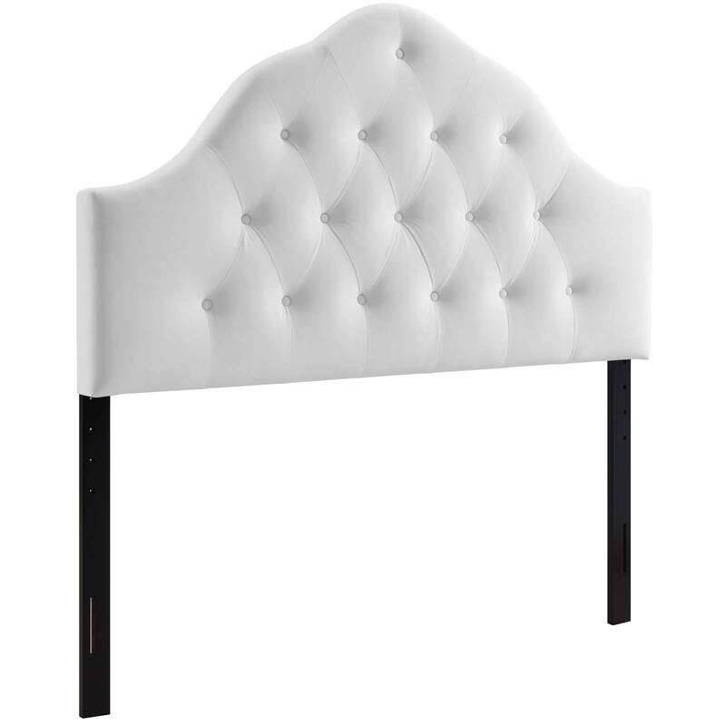 Carson Carrington Labbsand Twin Diamond Tufted Velvet Headboard