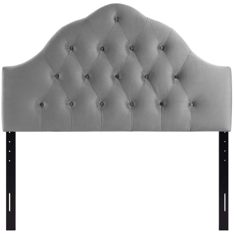 Carson Carrington Labbsand Twin Diamond Tufted Velvet Headboard