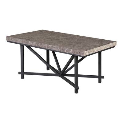 Cape Concrete Top Coffee Table