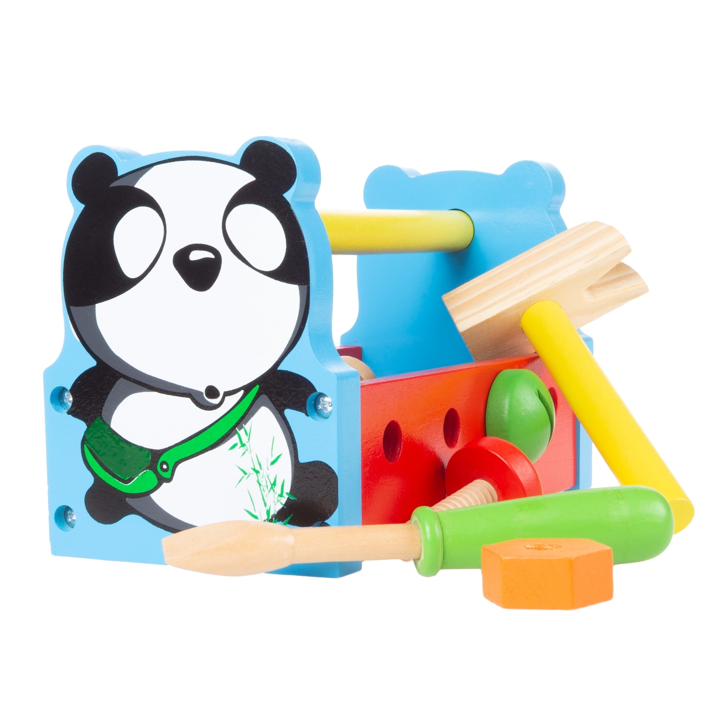 wooden kids tool set