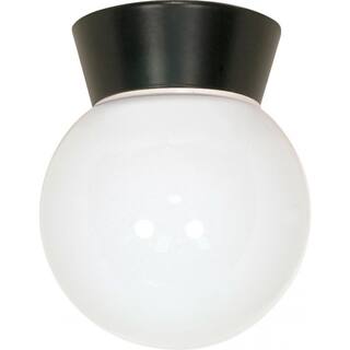 1-Light Utility Ceiling Mount