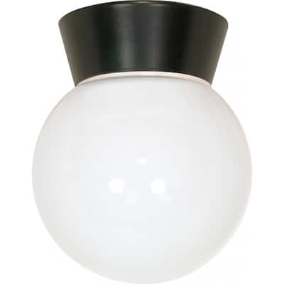 1-Light Utility Ceiling Mount