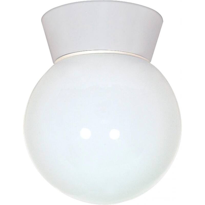 1-Light Utility Ceiling Mount