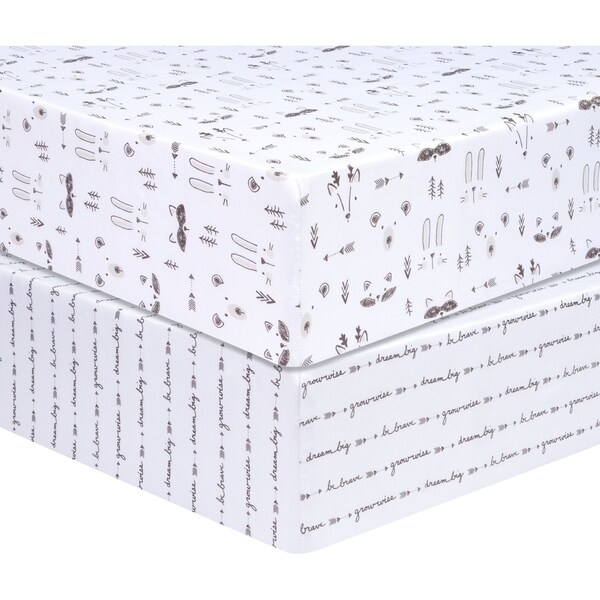 animal print crib sheets