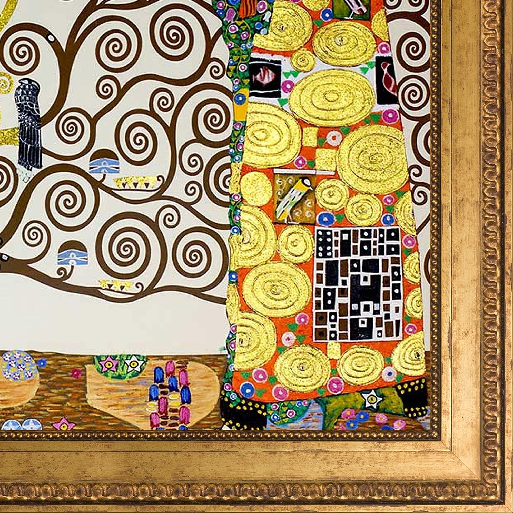 La Pastiche The Tree of Life, Stoclet Frieze, 1909 by Gustav Klimt with ...