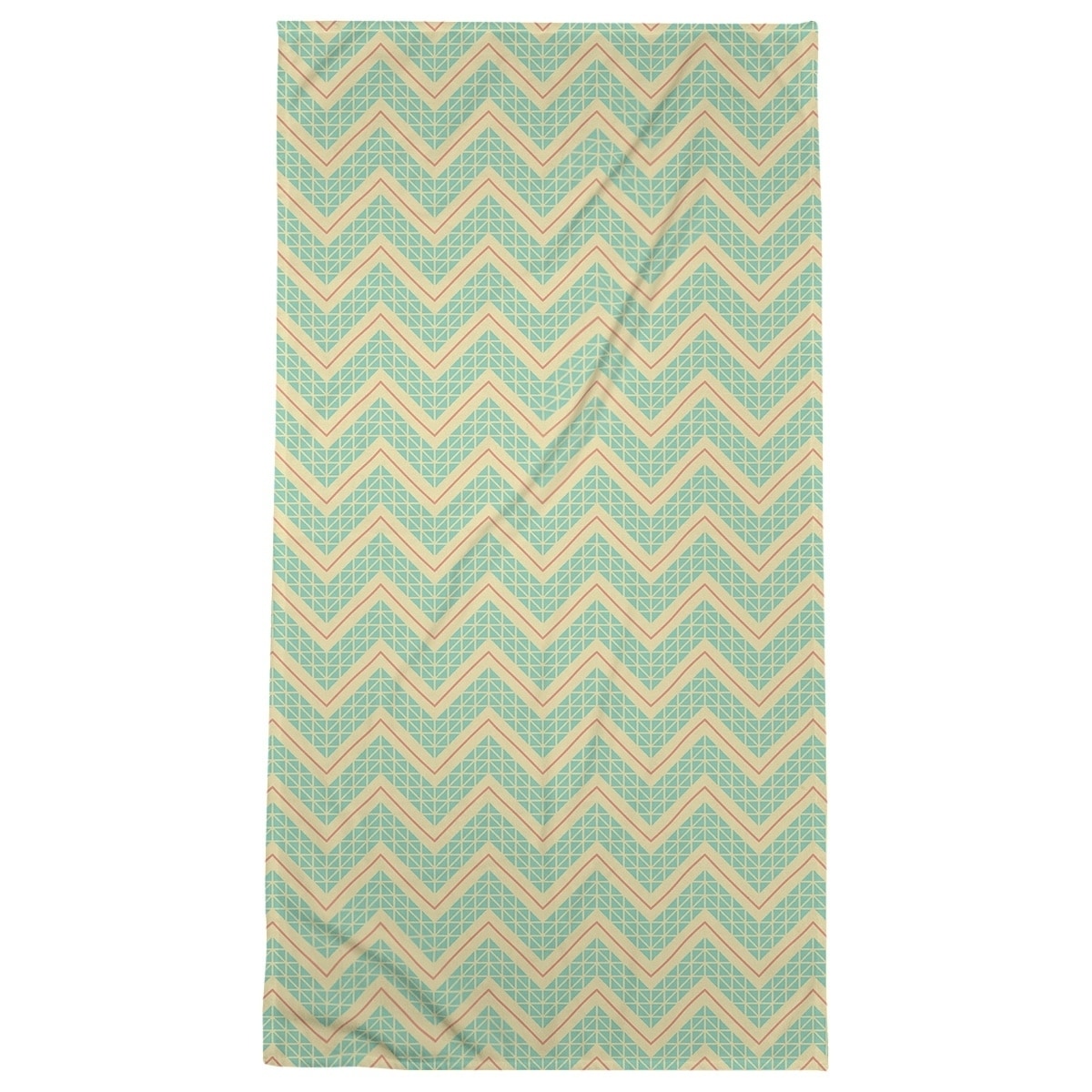 Three Color Hand Drawn Chevrons Bath Towel - 30 x 60 - Bed Bath & Beyond -  28496273