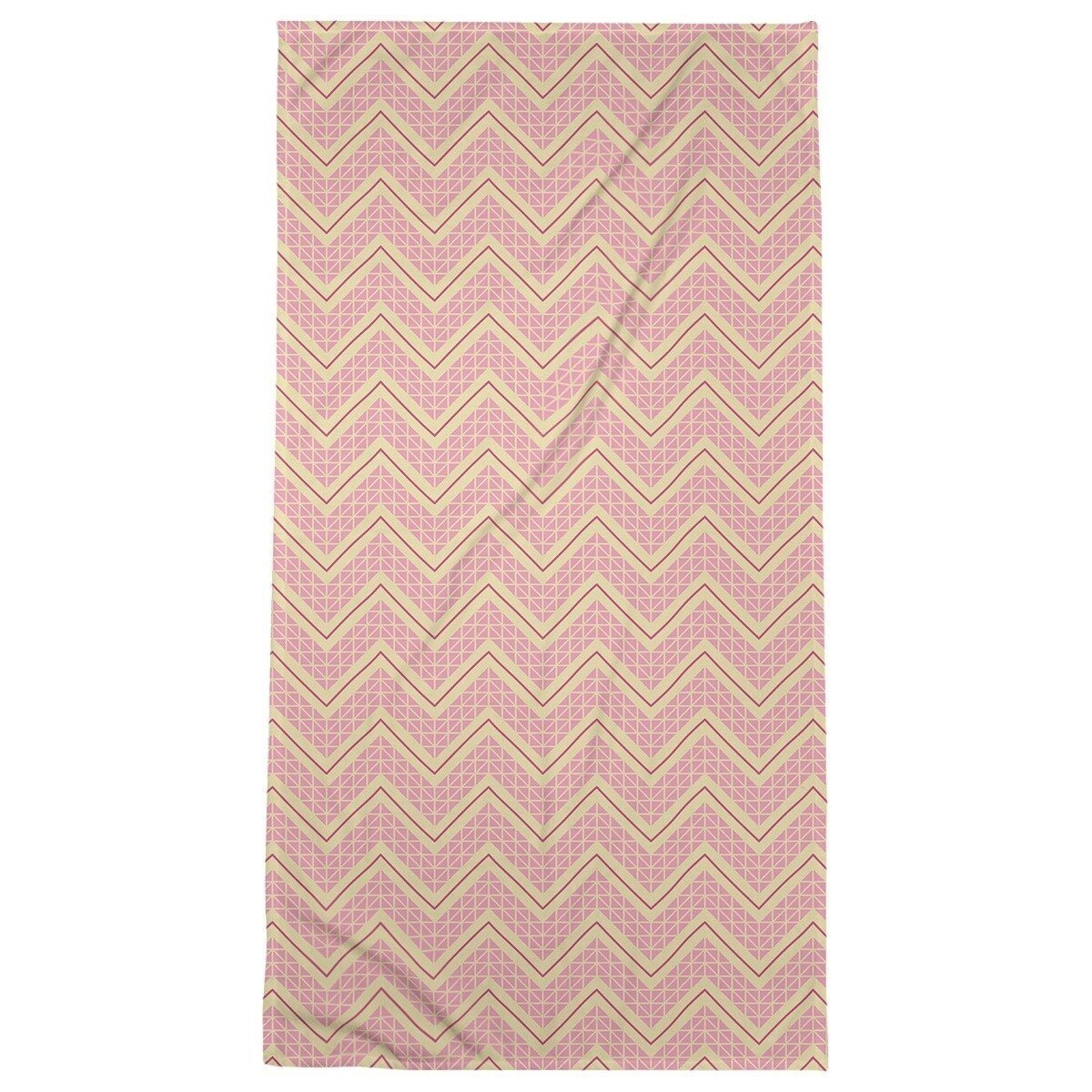 Three Color Hand Drawn Chevrons Bath Towel - 30 x 60 - Bed Bath & Beyond -  28496273