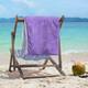Astrology Pattern Beach Towel - 36 x 72 - Microfiber - Purple