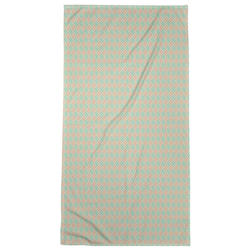 Full Color Stripe Diamonds Bath Towel - 30 x 60 - Bed Bath & Beyond ...