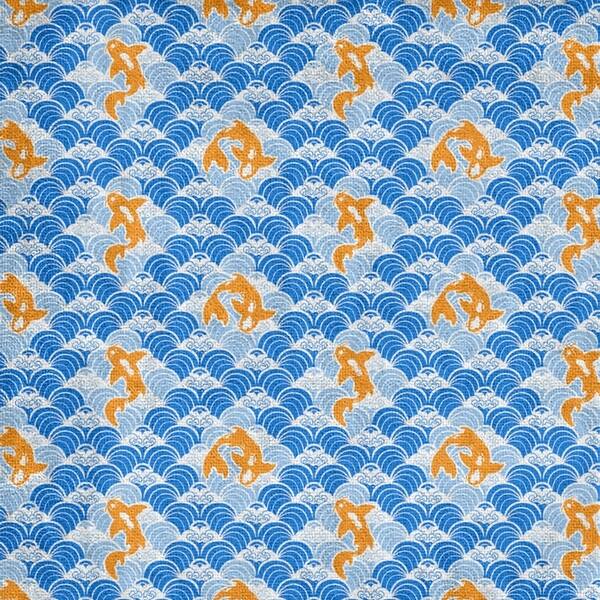 Porch Den Aloma Koi Fish Waves Bath Towel 30 X 60 Overstock 28497913