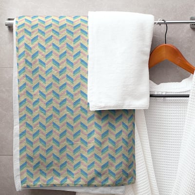 Chevrons Bath Towel - 30 x 60