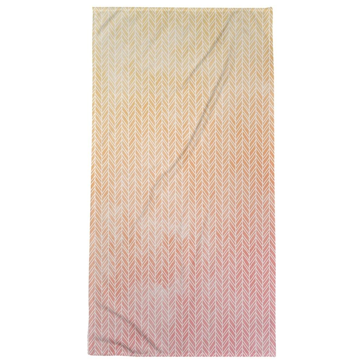 Herringbone Pattern Beach Towel - 36 x 72 - Bed Bath & Beyond - 28497956