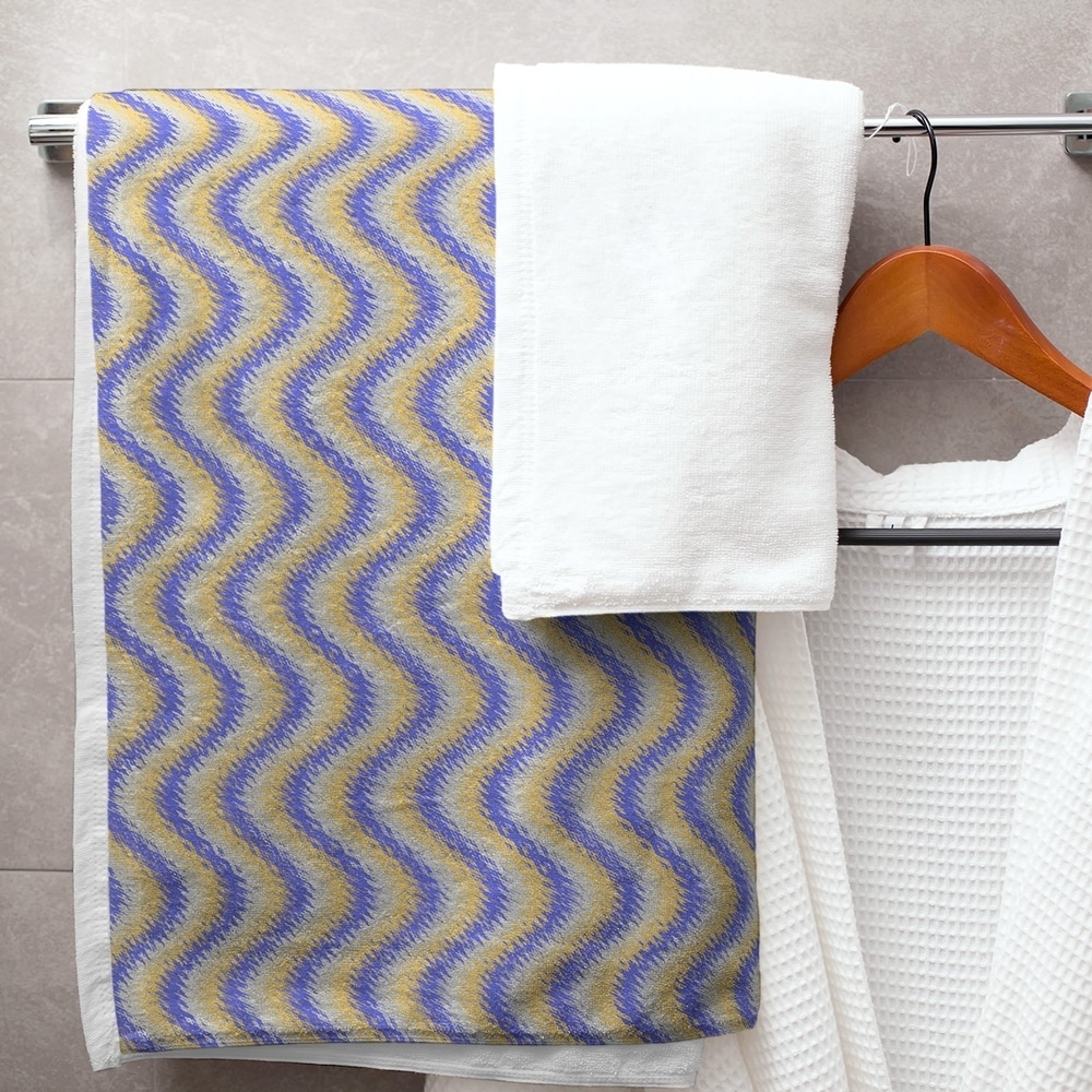 Yellow Striped Bath Towels - Bed Bath & Beyond