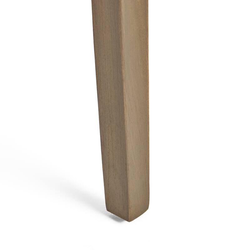 Merdian Acacia Wood 9-piece Expandable Table Outdoor Dining Set by Christopher Knight Home