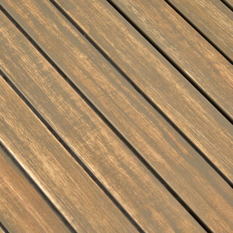 Merdian Acacia Wood 9-piece Expandable Table Outdoor Dining Set by Christopher Knight Home