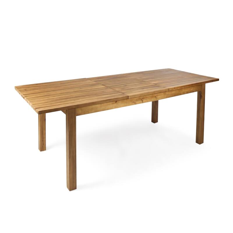 Alondra Acacia Wood Dining Set by Christopher Knight Home