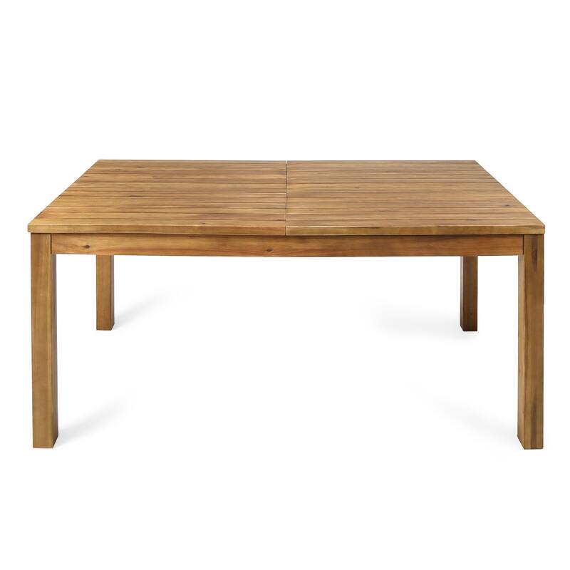 Alondra Acacia Wood Dining Set by Christopher Knight Home