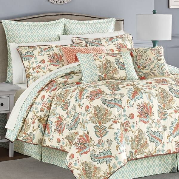 Shop Waverly Brompton 4 Piece Comforter Set Free Shipping Today