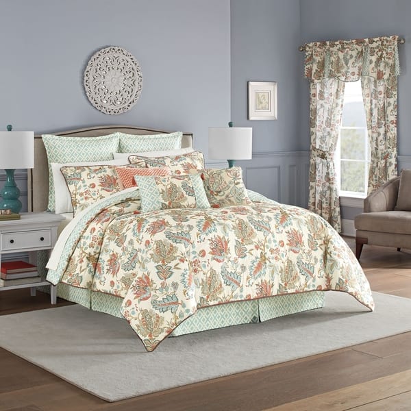 Shop Waverly Brompton 4 Piece Comforter Set Free Shipping Today
