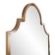 preview thumbnail 3 of 2, Allan Andrews Brushed Gold Framed Full Length Mirror - Brushed Gold