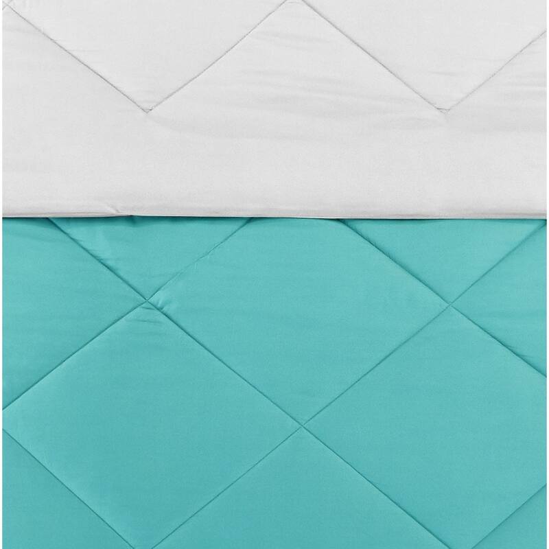 Porch & Den Rider Solid Color Reversible Microfiber Comforter