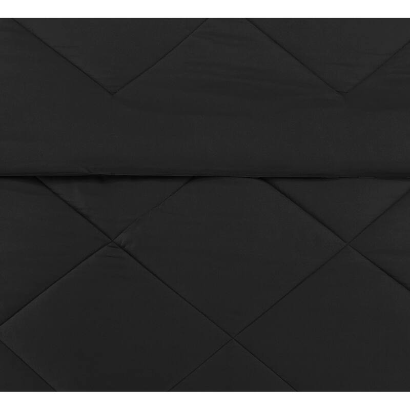 Porch & Den Rider Solid Color Reversible Microfiber Comforter