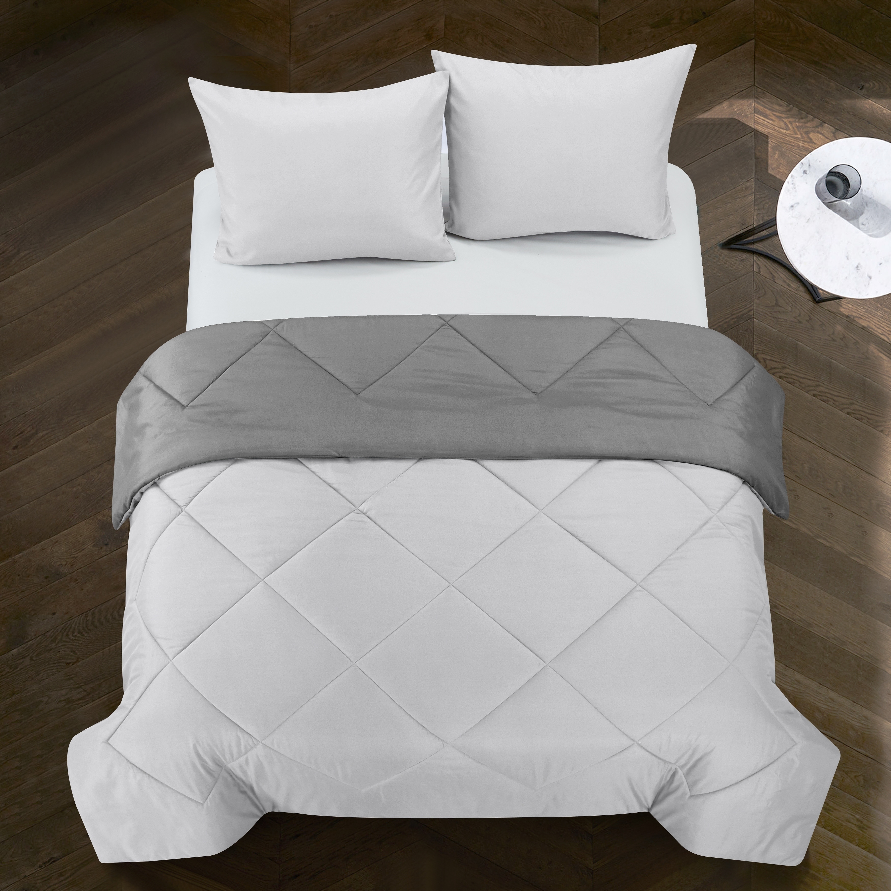 Porch & Den Rider Solid Reversible Comforter Set