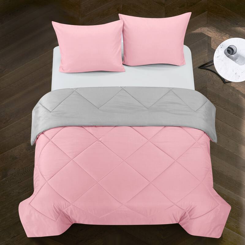 Porch & Den Rider Solid Reversible Comforter Set