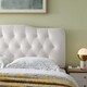 preview thumbnail 26 of 25, Carson Carrington Labbetorp Queen Diamond Tufted Velvet Headboard