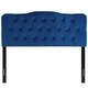preview thumbnail 14 of 25, Carson Carrington Labbetorp Queen Diamond Tufted Velvet Headboard