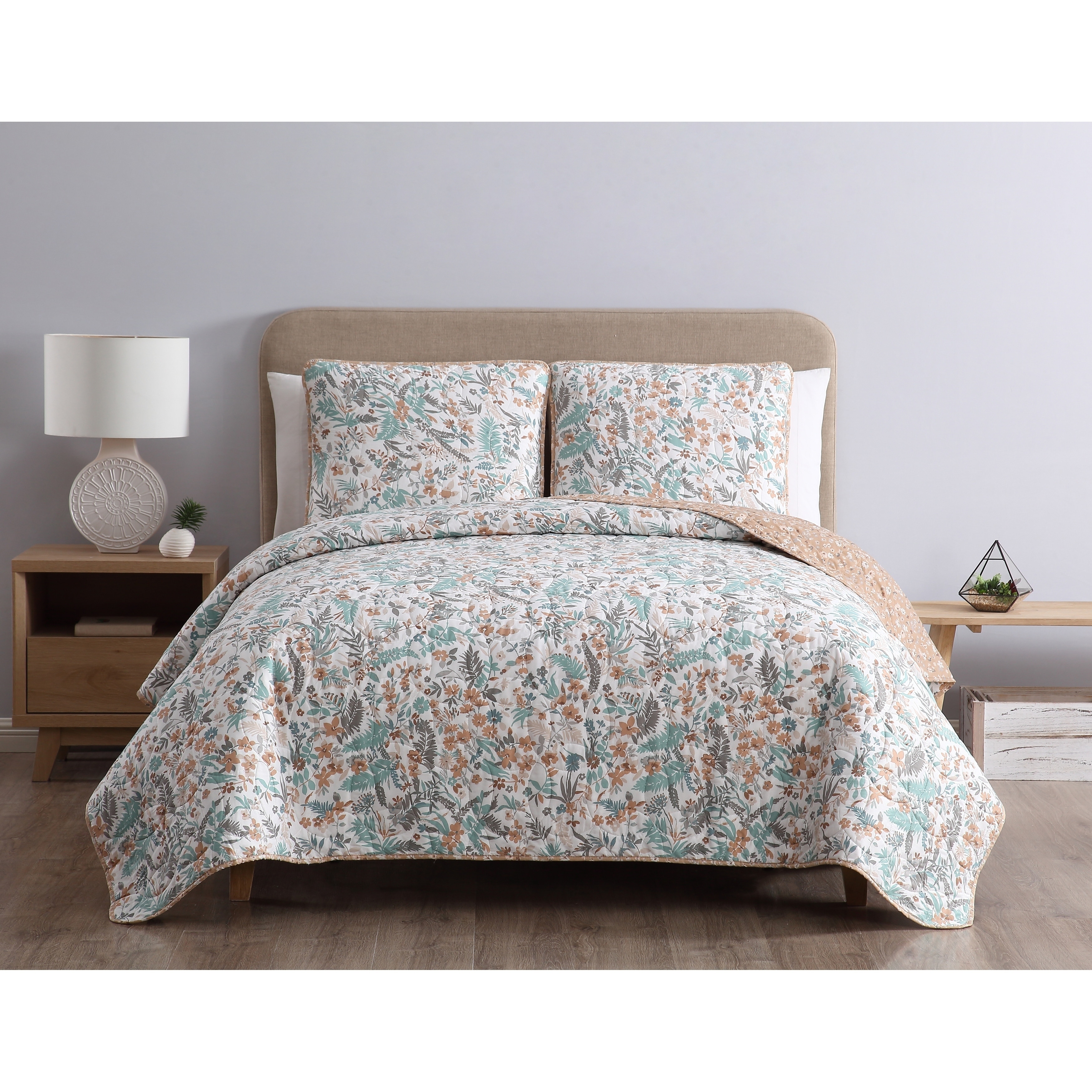 floral quilt