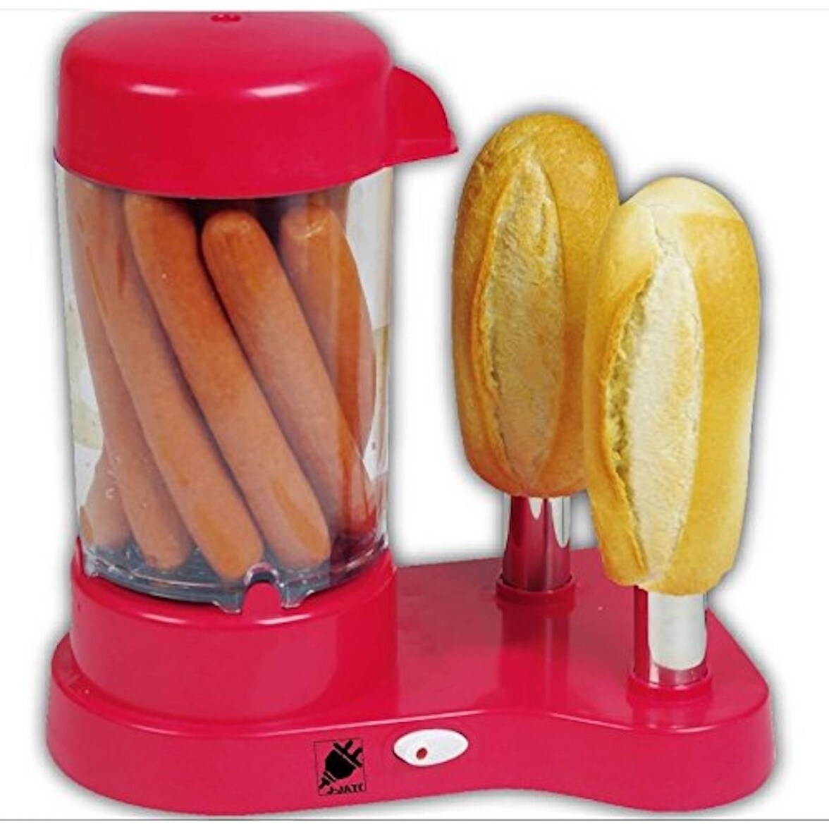 Shop J Jati Hot Dog Steamer Cooker Maker Machine Free Shipping